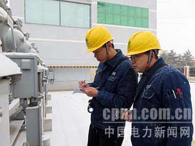 劉家峽水電:頂風冒雪巡檢忙